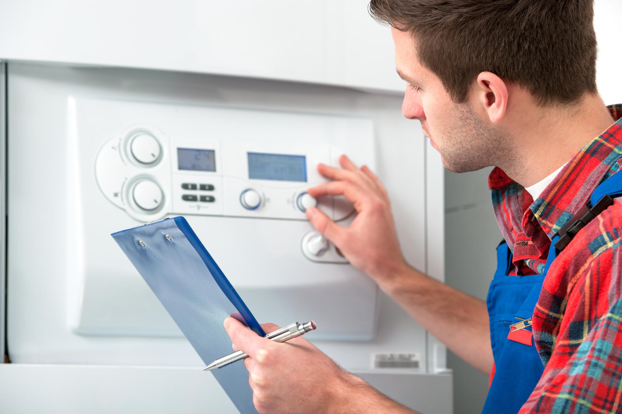 Gas hot water system checks